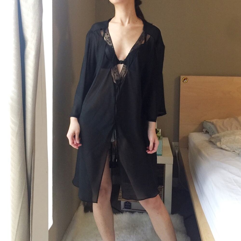 Vtg Andre Apasse Casual Semi Sheer Lingerie.--Za2
